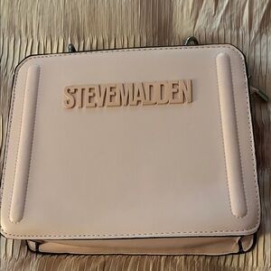 Steve Madden Blush Pink Structured Crossbody
